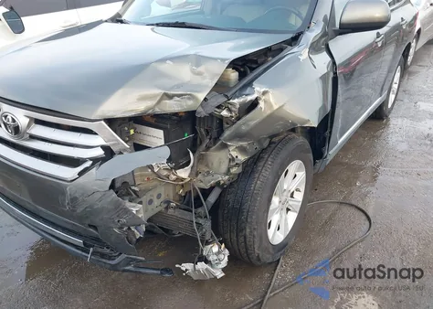 2012 Toyota Highlander Se V6 from USA, damaged, VIN 5TDBK3EH1CS140918
